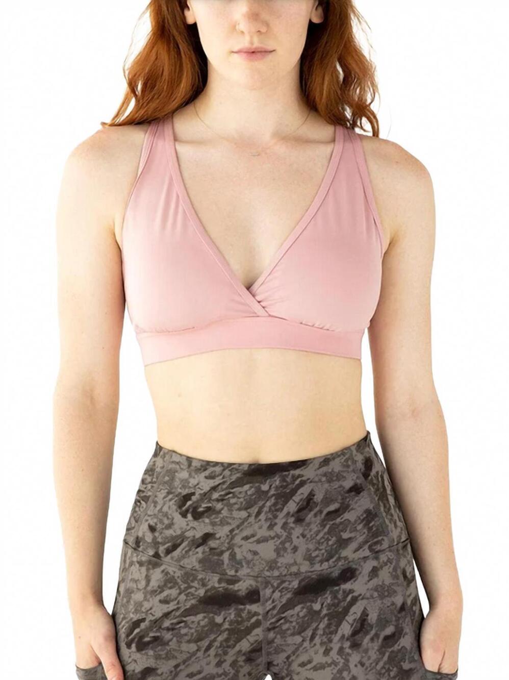 NEW HANDFUL cross front fav bra in call my blush